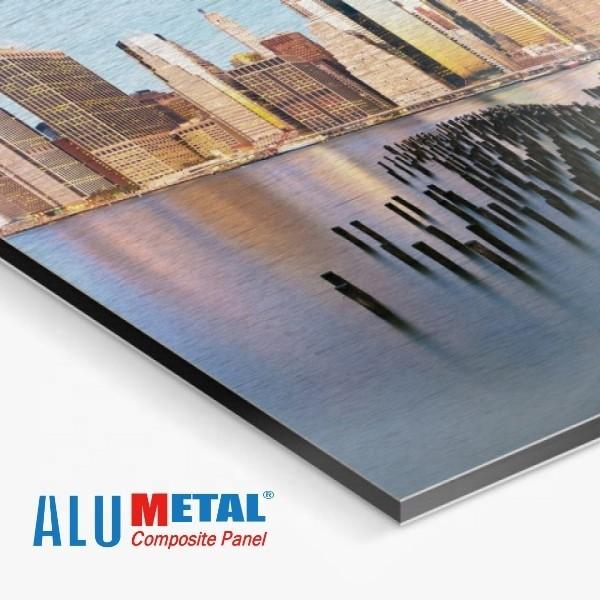 Buy cheap 0.3mm Nano Aluminium Plastic Composite Panel Cladding 1220x2440 Mm Outdoor from wholesalers