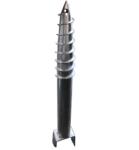 8 Inch Carbon Steel Helix Ground Screws Anchors For Fence Posts