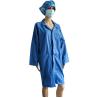 Buy cheap Premium Snap Fastener Cotton Poly Snap Cuff ESD Work Smock for EPA Workshop from wholesalers