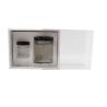 Buy cheap 2 4 Pack Honey Jar Gift Box With Window Custom Clear Sleeves from wholesalers