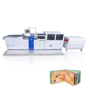 China 5kW HX450C Children Board Book Cover Casing In Machine with Automatic Job Changeover Function Yes on sale