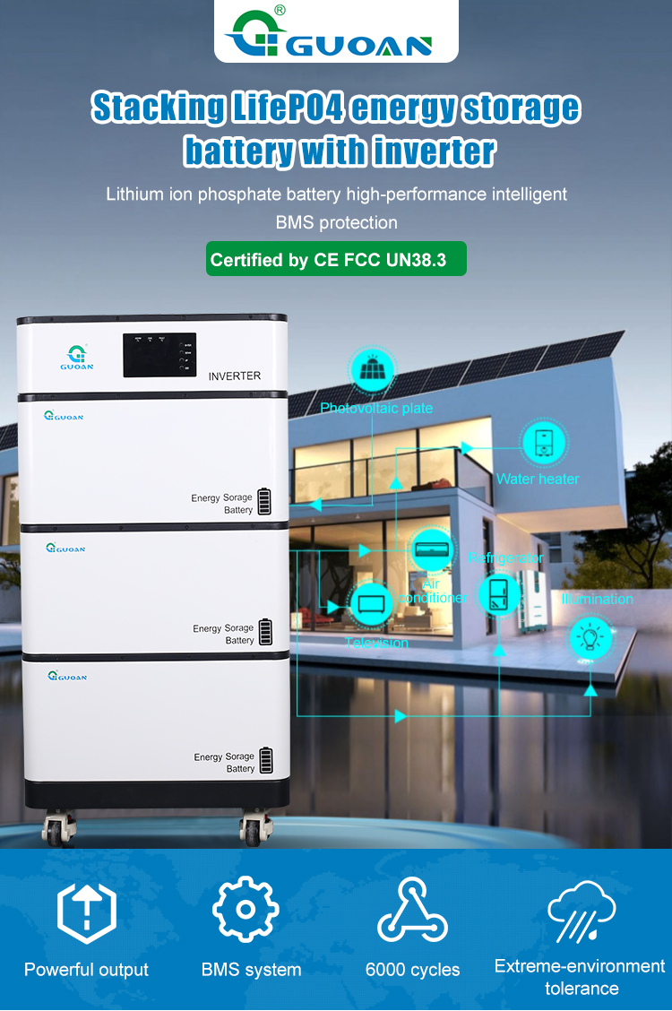 Deep Cycle Lithium Battery Home Inverter Redidential Lifepo4 Battery