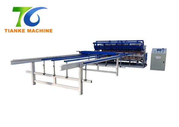 Buy cheap PLC 6mm Wire Fence Making Machine 300mm Mesh Panel Welding Machine from wholesalers