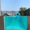 Buy cheap Acrylic Borderless Swimming Pool for Hotels 43m3 Pool Water Capacity 3050KGS Net Weight from wholesalers