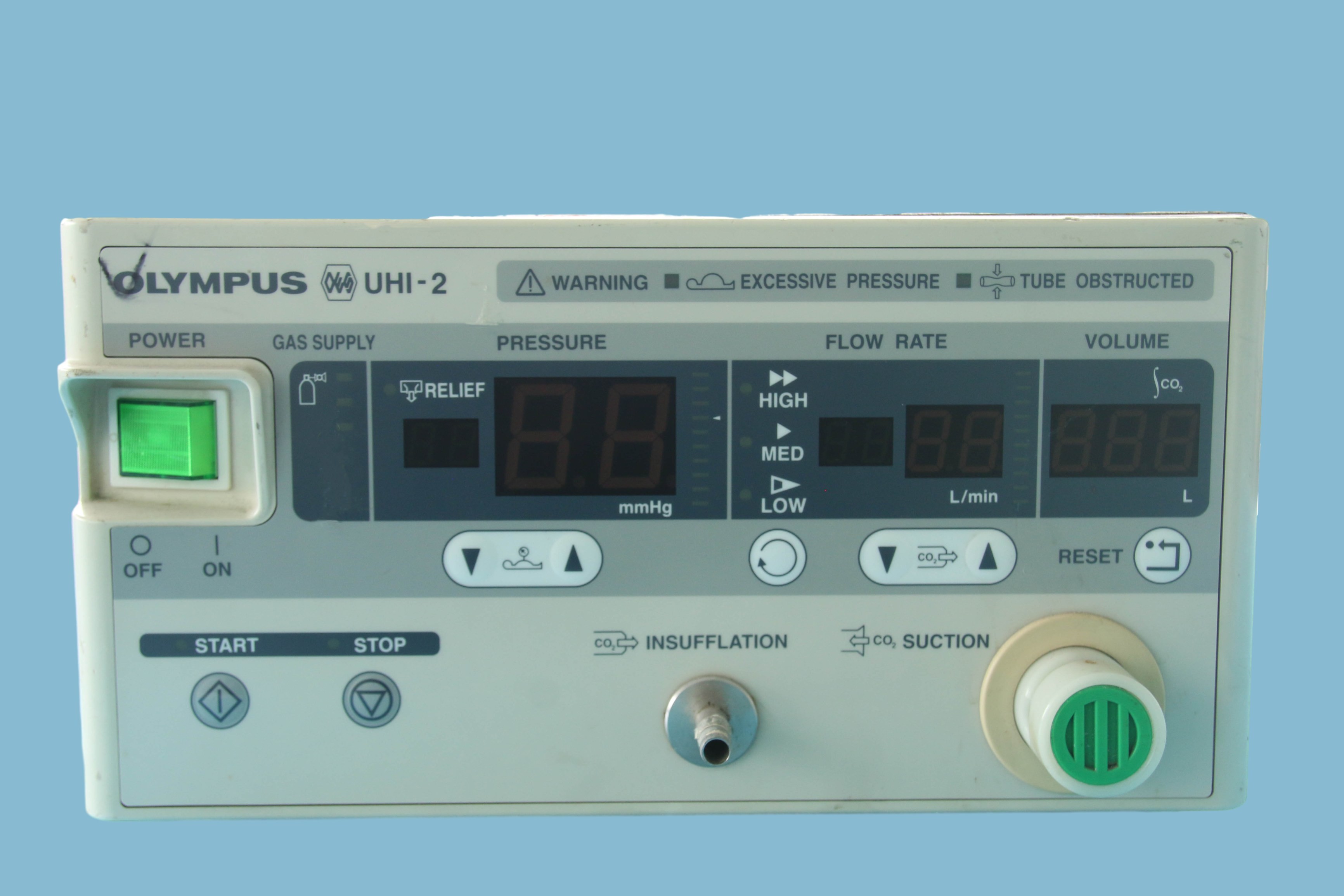 UHI-2 Endoscopy Processor Maximum Flow Volume Indicator Breath Detector