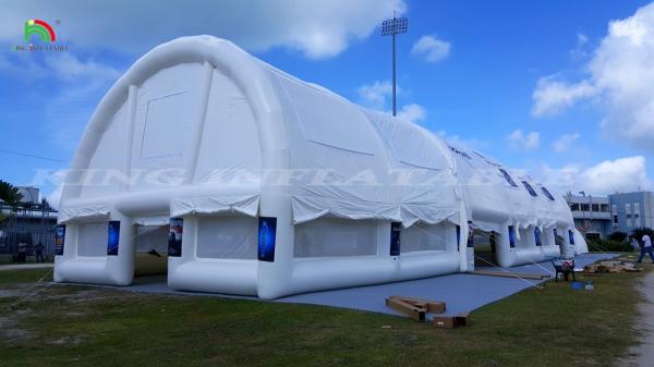Buy cheap White Inflatable Tent Portable Outdoor Inflatable Disco Nightclub Tent For Events from wholesalers