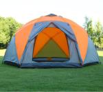 Double Layer 3 Doors Camping Tent Waterproof 8 to 10 Person Big Camping Tent