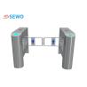 Buy cheap 304 Stainless Steel Supermarket Barrier Turnstile Gate 20-60people/minute from wholesalers