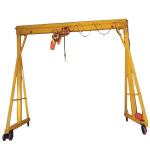 Buy cheap Rail Mounted Gantry Crane 6-9 M/min Hoist Speed 0.8/8m/min Crane Speed from wholesalers