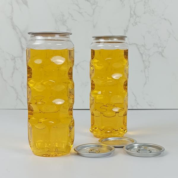 Buy cheap 500ml PET Plastic Storage Bottles - Lightweight, Airtight & Reusable for Storing Tea, Milk, Juices & Homemade Beverages from wholesalers