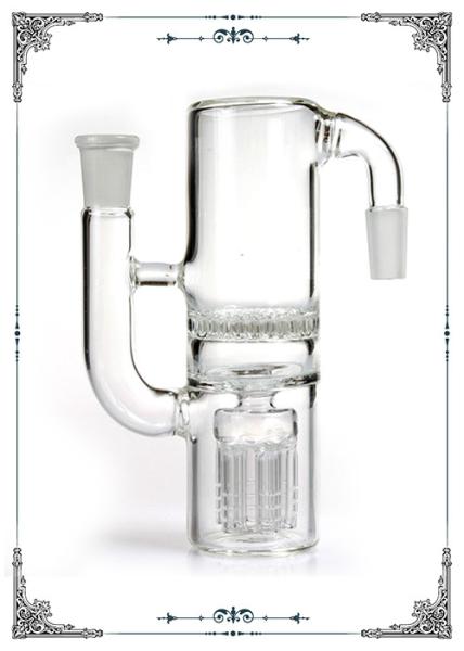 Buy cheap Honeycomb 6 Arms Perc Glass Ashcatchers Tobacco Accessory Hand Blown from wholesalers