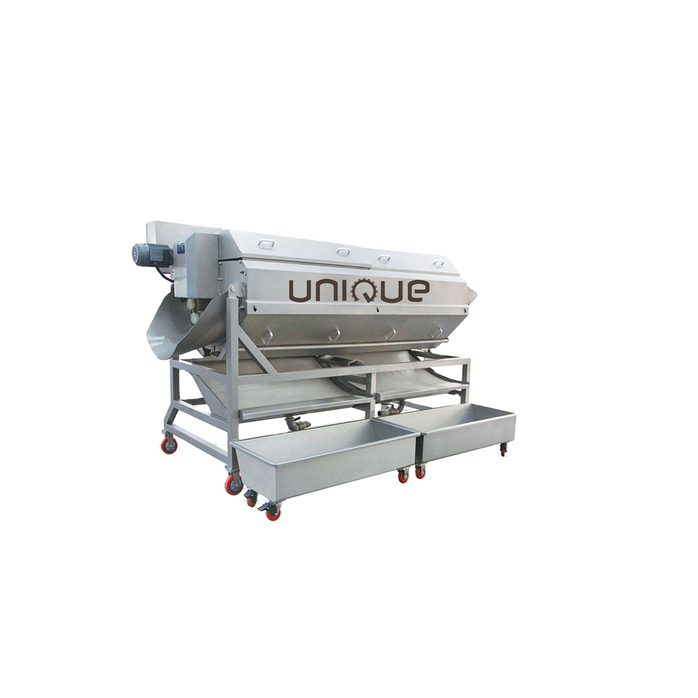 Potato Peeling and Washing Machine 2.25 kw for Food Processing Industries Efficiency