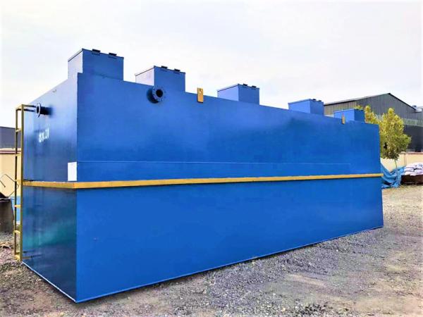Buy cheap 50TPH Biological Sewage Treatment Plant , 11kw Packaged Wastewater Treatment System from wholesalers