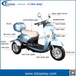 Leisure 500Motor - 20AH Lead Acid Battery - 25Km/h Max Speed electric tricycle