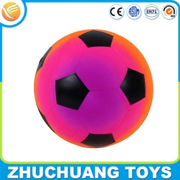 Buy cheap colored paint plastic inflatable soccer balls wholesale from wholesalers