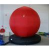 Buy cheap Giant Inflatable Golf Ball/ Inflatable Golf Ground Balloon both side red logo from wholesalers
