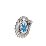 Firefighter Police Force Sheriff Department Badge Safety Lapel Pin