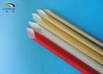 2.5KV electric cable protection PU fiberglass sleeve for motors application