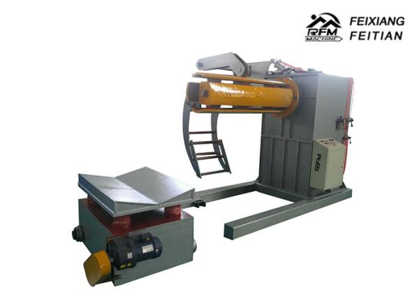 Buy cheap Automatic Hydraulic Steel Coil Uncoiler / Decoiler Easy Operation With Coil Car from wholesalers