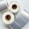 Buy cheap Waterproof PVC Adhesive Barcode Stickers Polyester Blank Label Roll For Printed Thermal Transfer from wholesalers