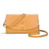 Buy cheap Polyester Lining Female Crossbody Bag 7cm 20cm Pink Leather Sling Bag from wholesalers