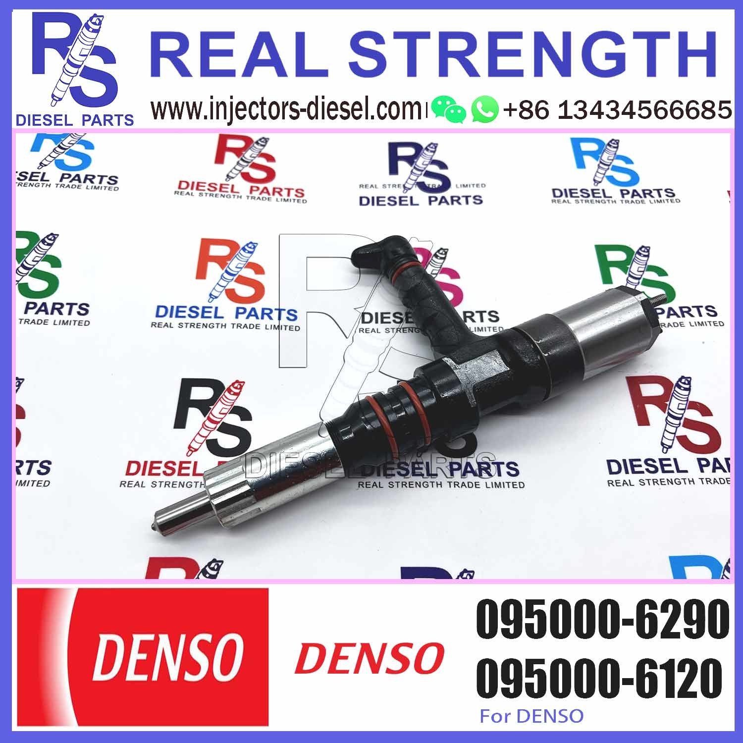 095000-6290 6245-11-3100 PC1250-8 Fuel Injector 6D170 Common Rail Nozzle 6245-11-3100 095000-6290