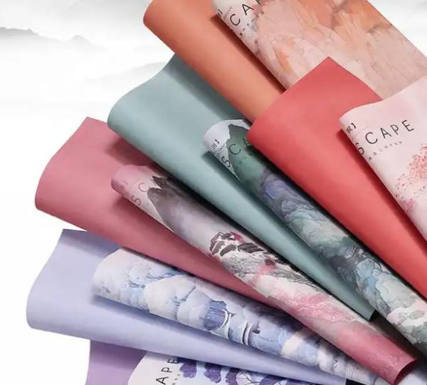Buy cheap Chinese style art paper flower wrapping paper 85g waterproof recyclable paper from wholesalers