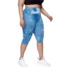 Buy cheap High Waisted Plus Size Yoga Pants Tie Dye Leggings Fitness Running Anti Pilling from wholesalers