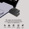 Buy cheap PC Laptop ROHS 3 Ports 480mbps USB 2.0 3.0 Splitter Box from wholesalers