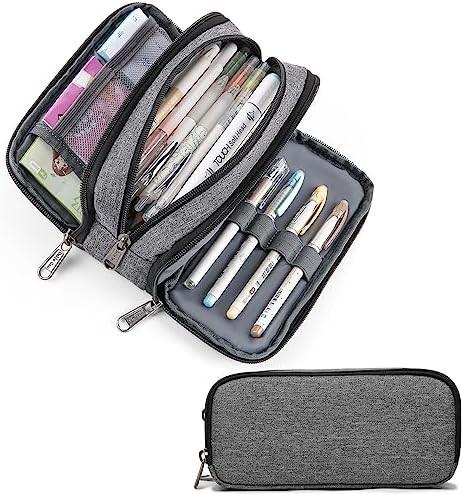 Cotton and linen 【Premium Material】:High quality cotton and linen，this pen case