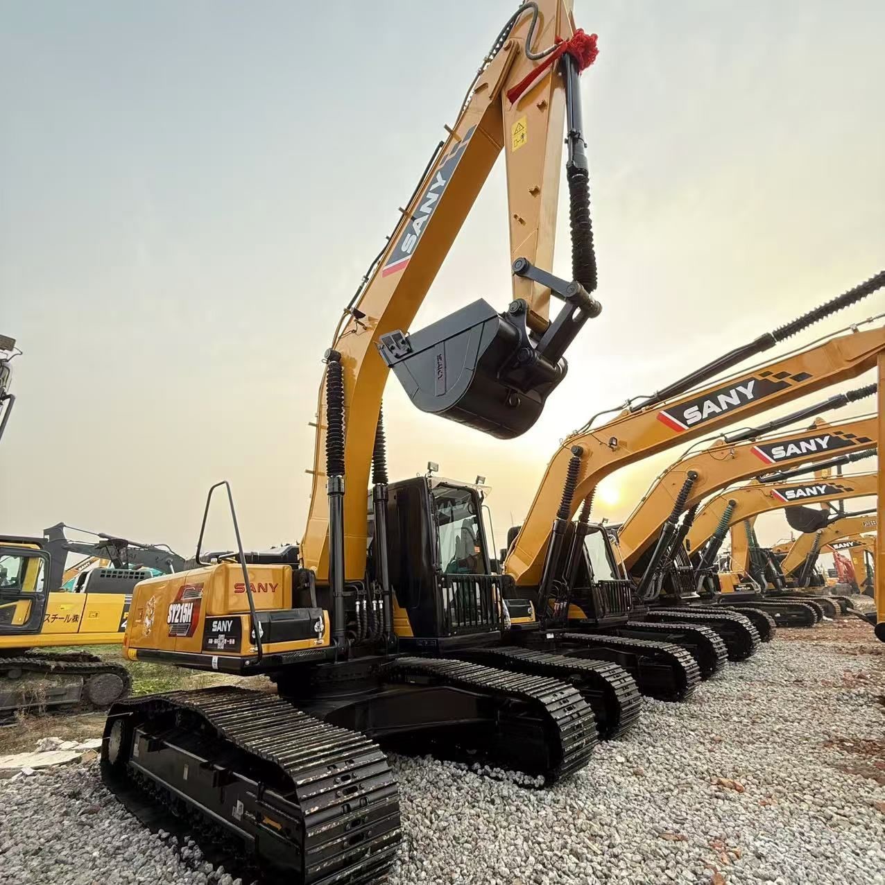 2023 Year Factory Direct Sale Used Excavators China Sany SY215H Secondhand Digger Crawler excavators Cheap For Sale