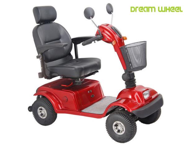 Buy cheap Four Wheel Motorised Mobility Scooter 600W 105kg Polyurethane Adjustable Seat from wholesalers
