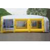 Buy cheap 0.9mm PVC Inflatable Event Tent , Customized Size Inflatable Paint Spray Booth from wholesalers