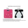 Buy cheap Square 300x300MM Bathroom Digital Scales , Pink Electronic Weight Scales from wholesalers