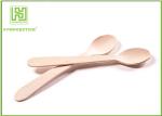 Smooth Surface Disposable Wooden Utensils , Bamboo Disposable Flatware For