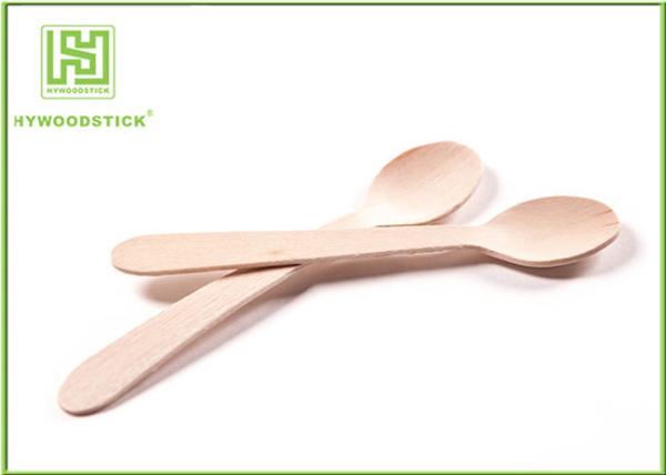 Buy cheap Smooth Surface Disposable Wooden Utensils , Bamboo Disposable Flatware For Wedding from wholesalers