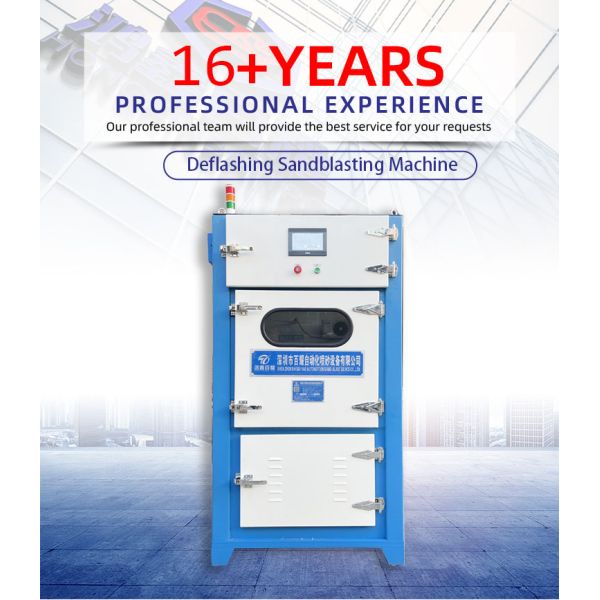 Tumble Belt Small Automatic Deburring Machine Crawler Burr Deflashing