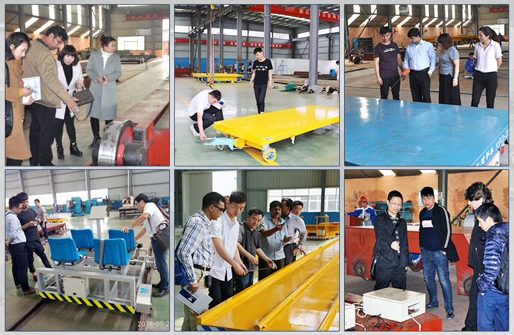 CE Workshop Custom Rail Traverser Ferry Rail Transfer Cart