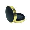 Buy cheap Black Round Empty Cosmetic Compact Containers Powder Case Packaging from wholesalers