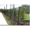 Buy cheap Customized Black Decorative Fence Panels For Highway / Railway / Airport from wholesalers