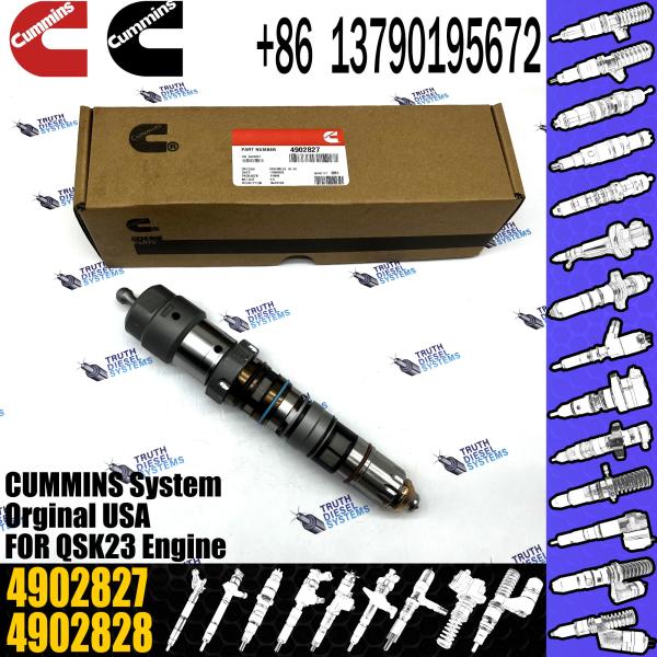 Construction Machinery QSK23 QSK60 Diesel Engine Common Rail Fuel Injector