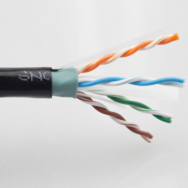 Buy cheap Cat6 Lan Cable1000ft Data Stable 305m Outdoor with HDPE Insulation from wholesalers