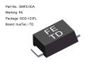 5V 12v SMD Tvs Diode Esd Protection 200W SMF5.0 THRU SMF170 SOD 123FL