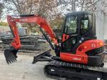 5000KG Kubota U55-4 Excavator Used Kubota Digger With Original Parts
