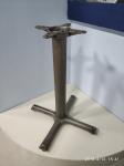 Fancy Rusty Coffee Table Base Cross Base Mild Steel Cafe Table Dining Height 28'