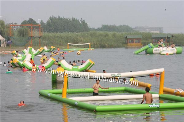 Buy cheap inflatable beach volleyball court , inflatable water volleyball court from wholesalers