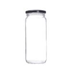 500ml 16oz Glass Drink Bottles Round Empty Packaging Juice Bottles