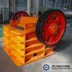 Cobblestone Jaw Crusher Equipment High Reliability Even Output Granularity