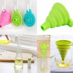 Kitchen Food Grade Silicone Funnel Liquid Dispenser Kitchen Small Tool