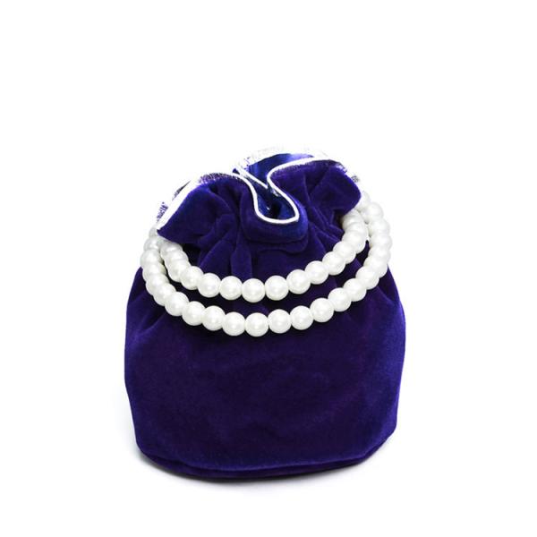 Buy cheap Christmas 20x20cm Fabric Drawstring Gift Bags Mini Jewelry Pouches from wholesalers